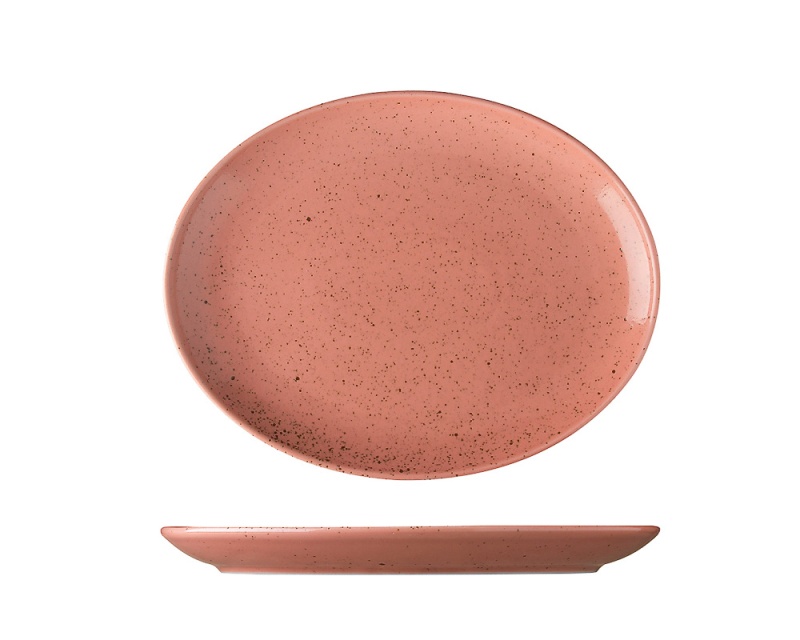 Ovaal bord, 28 cm, Lifestyle Terracotta - Lilien