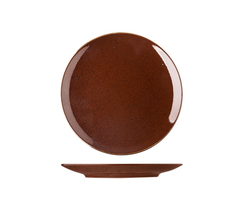 Plat bord, 21 cm, Lifestyle Cacao - Lilien