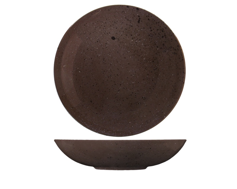 Diep bord, 26 cm, Lifestyle Ebony - Patina