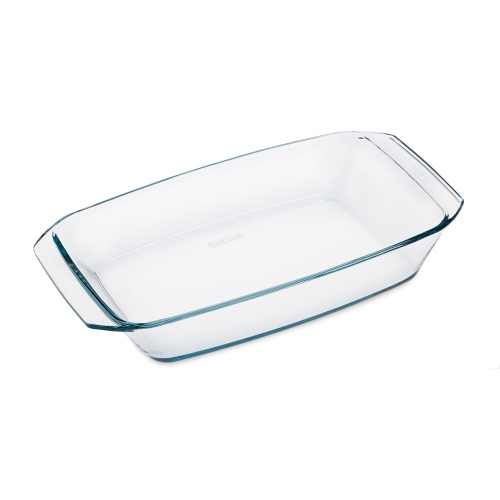 Langwerpige glazen ovenschaal, 32 x 18 cm - Simax