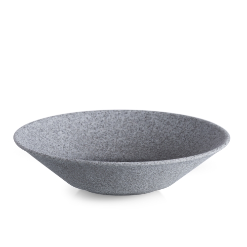 Diep bord Raw no 1, 27 cm, Grijs - Benedikt
