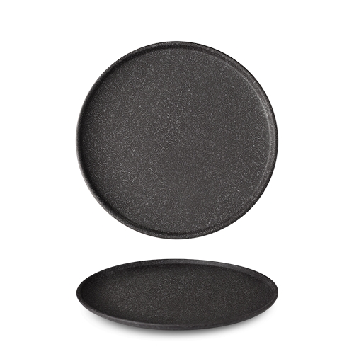 Bord Raw no 9, 20 cm, Zwart - Benedikt