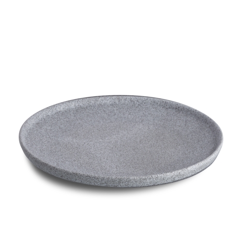 Bord Raw nr 1, 23 cm, Grijs - Benedikt