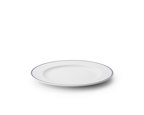 Basic Blue Line bord, 24 cm - Benedikt