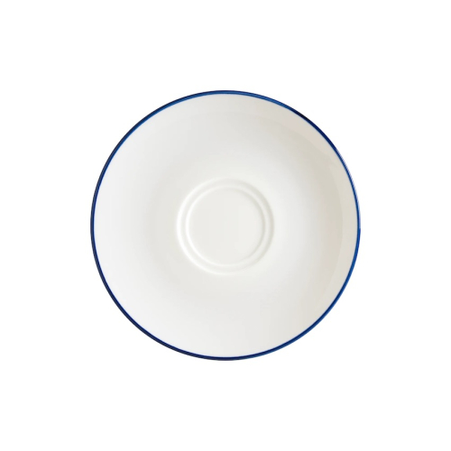 Koffieschaal 16 cm, Gourmet Linea Blauw - Bonna