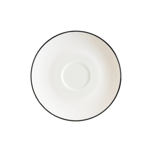 Espressoschaal 12 cm, Gourmet Linea Zwart - Bonna