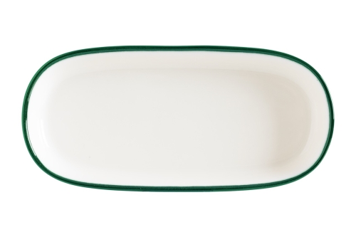 Schaal 15 x 8,5 cm, Gourmet Linea Green - Bonna