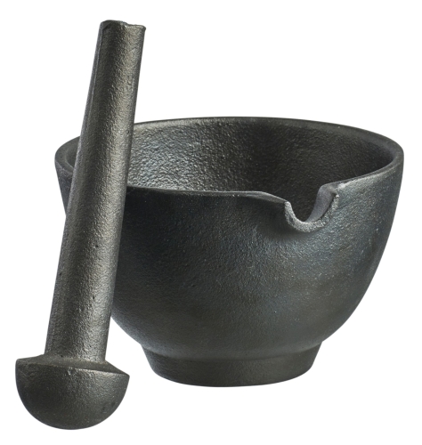 Vijzel in gietijzer 15,5 cm - Satake