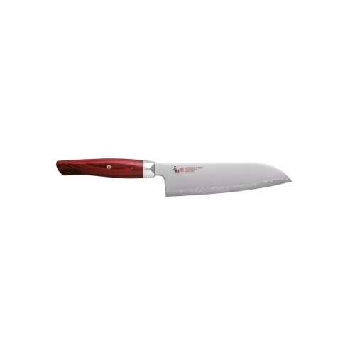 Santoku, 18cm, Revolutie Rood - Mcusta/Zanmai