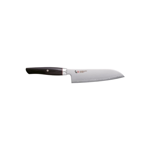 Santoku, 18cm, Revolution Zwart - Mcusta/Zanmai