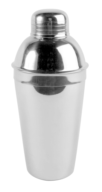 Cocktailshaker RVS, 0,5 liter - Exxent