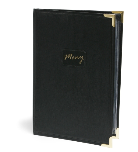 Menubinder, zwart - BBM