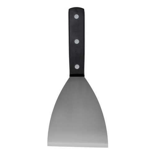 Grillplaatschraper met zwart handvat - Exxent