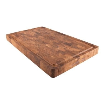 Eikenhouten snijplank met groef, 50x30x4 cm - Culimat