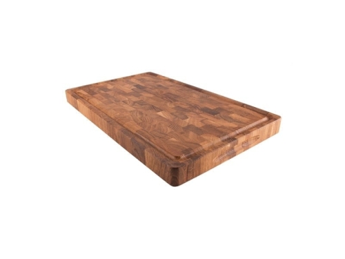 Eikenhouten snijplank met groef, 40x25x4 cm - Culimat