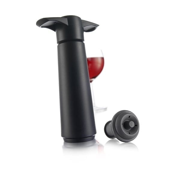 Wine Saver, zwart - Vacuvin