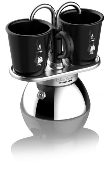 Moka Express Inductie, Mokamaker en twee kopjes - Bialetti