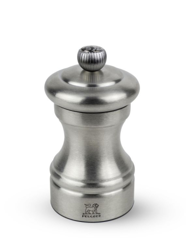 Zoutmolen, 10 cm, Bistro Chef, Roestvrij Staal - Peugeot