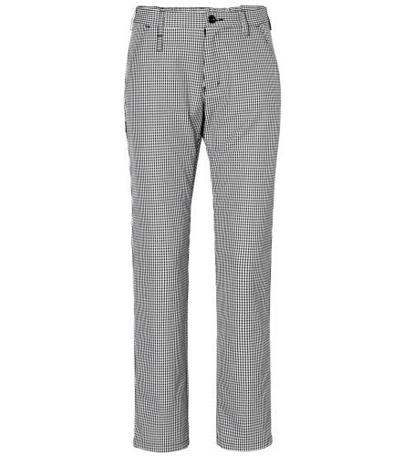 Broek, dames, zwart pied-de-poule - Segers
