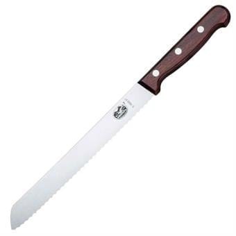 Broodmes 21 cm, houten handvat - Victorinox