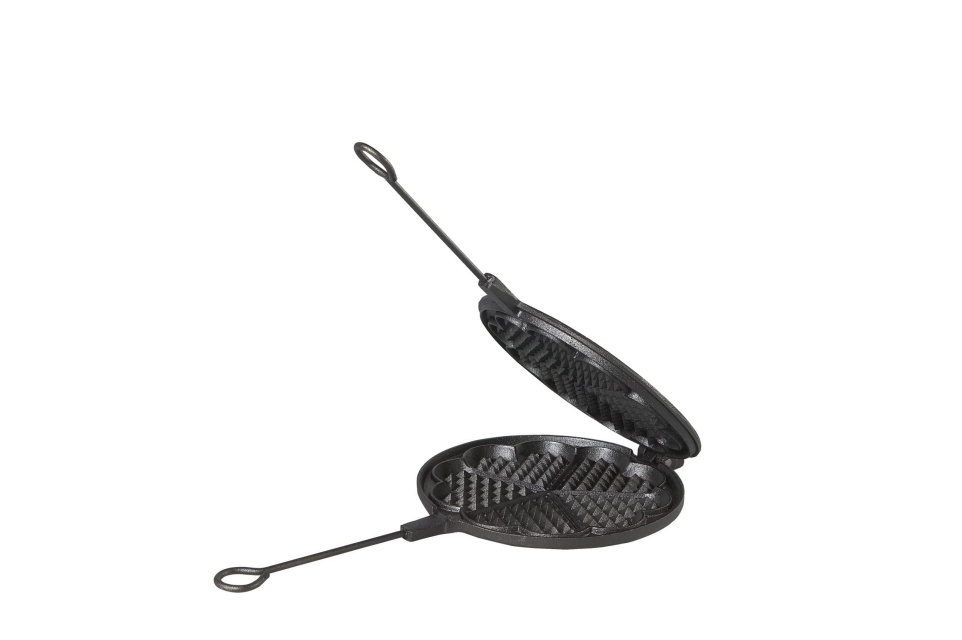 Wafelijzer in gietijzer, 21 cm - Skeppshult