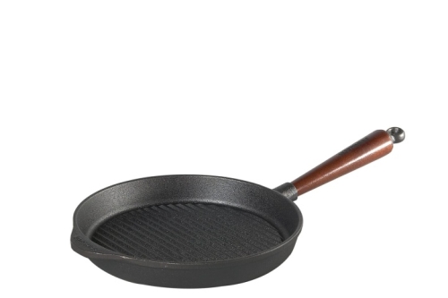 Grillpan met houten handvat - Skeppshult
