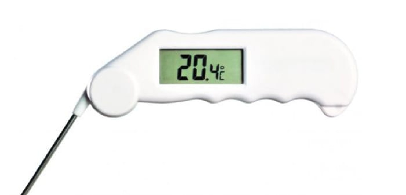 Gastronomische staafthermometer, wit - ETI