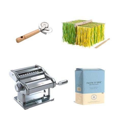Starterspakket huisgemaakte pasta, Atlas 150 + toebehoren - Marcato