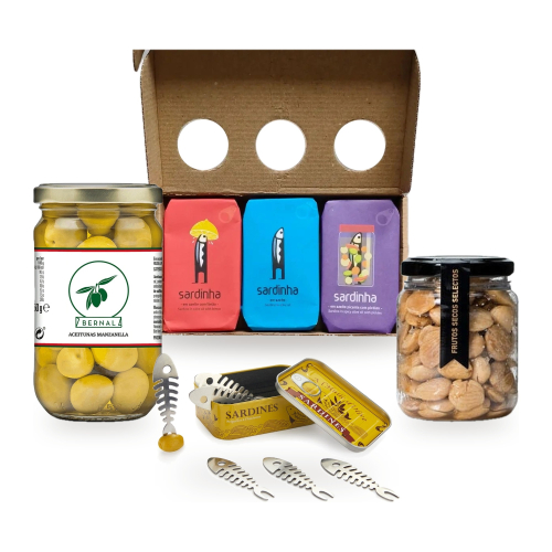 Gastencadeau met Snacks & Sardinevorkjes