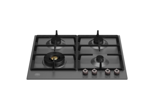 Matzwarte gaskookplaat, 60 cm, Professional - Bertazzoni