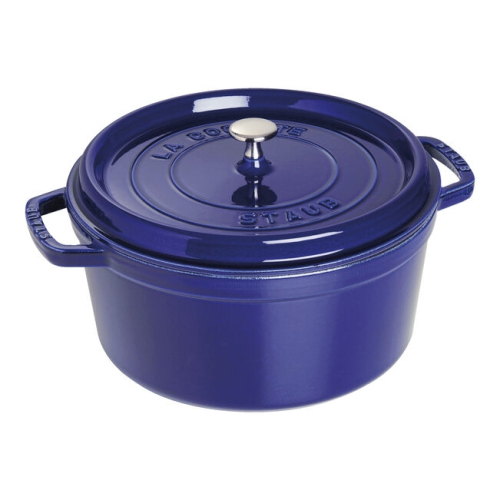 Geëmailleerde Gietijzeren Pan, Blauw - Staub