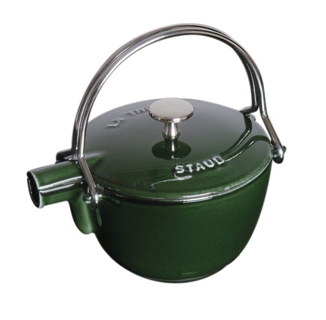 Gietijzeren theepot, 1,15 liter, groen - Staub