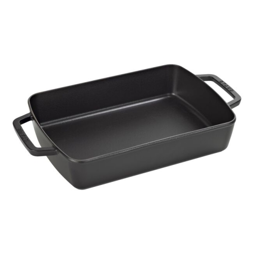 Ovenschaal van Gietijzer, 30x20 cm, zwart - Staub