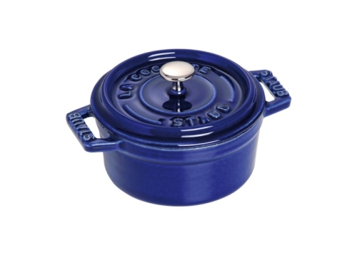 Geëmailleerde gietijzeren pan, Blauw - Staub