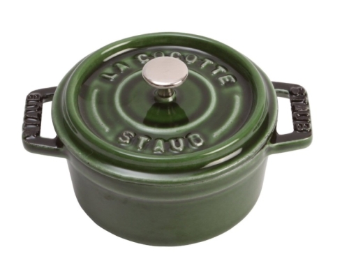 Geëmailleerde gietijzeren pan, Groen - Staub