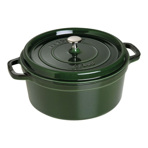 Geëmailleerde Gietijzeren Pan, Groen - Staub