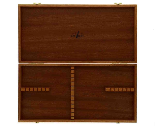 Opbergdoos 05 voor 24 bestekken, Sapele hout - Forge de Laguiole
