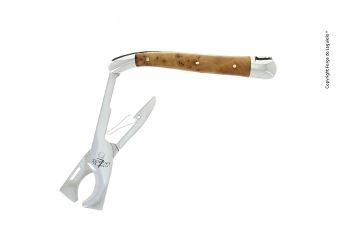 Sigarenknipper, Tuja handvat, gepolijst - Forge de Laguiole
