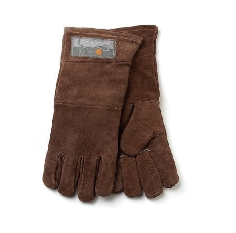 Leren grillhandschoenen, 2-pack - Outset