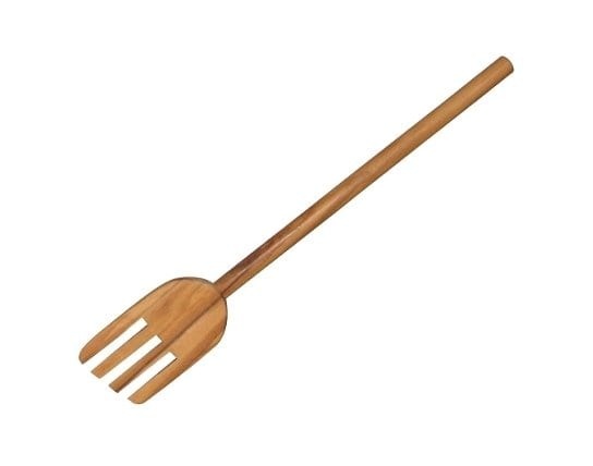 Houten vork in olijfhout, 30 cm - Scanwood