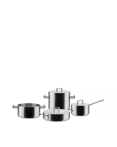 7-delige steelpannenset, Convivio - Alessi