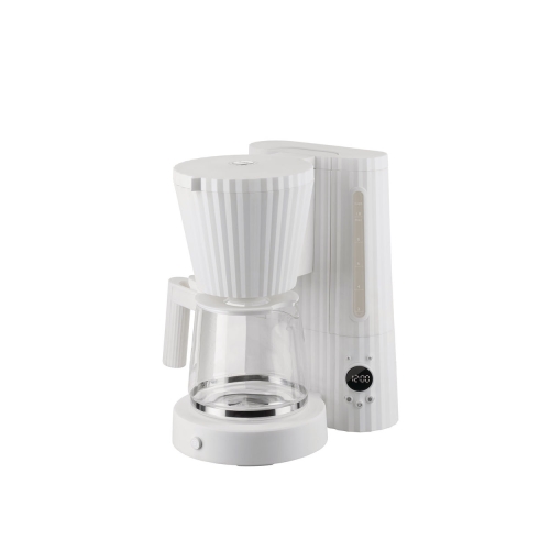 Koffiezetapparaat, Plissé - Alessi - Wit