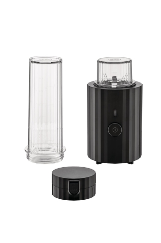 Blender / Minimixer, Plissé, Zwart - Alessi