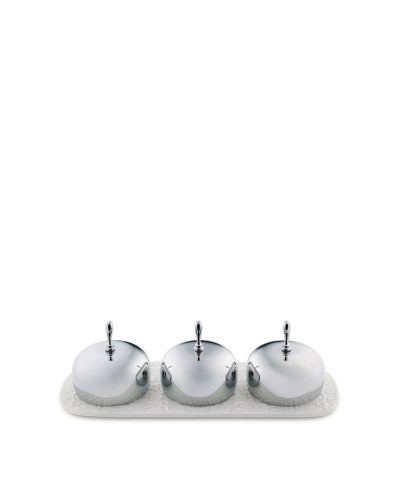 Jamset met drie schaaltjes, Dressed - Alessi