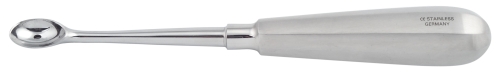 Ovale quenelles lepel, 5x12mm - 100% Chef