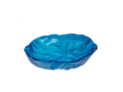 Glazen schaal, Caribisch Blauw, 15 cm - 100% Chef