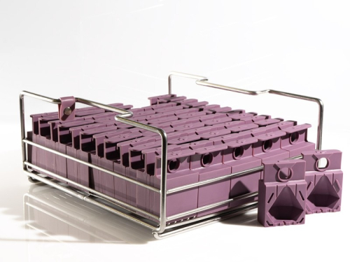Set van 30 siliconen vormen, 6 x 5 cm Diamant voor Alinia Klaarijsmachine - 100% Chef
