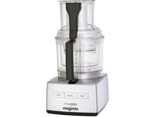 Magimix CS 5200 XL keukenmachine, mat chroom