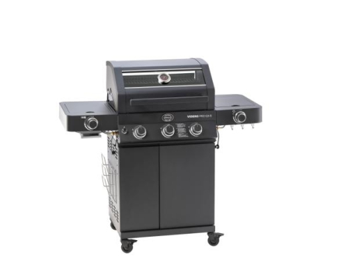 Videro PRO G3-S Vario+ gasbarbecue, 1700 W - Rösle