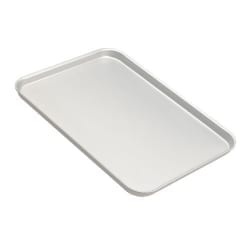 Bakplaat, zilver geanodiseerd aluminium, 36,6 x 26,6 x 1,8 cm - Zeemeermin